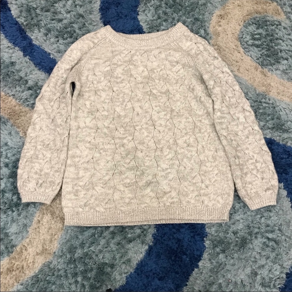 Medina- super soft, grey, long sleeve sweater